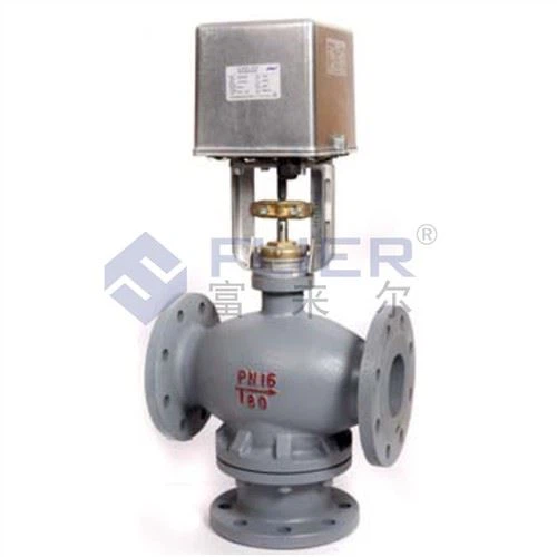 Válvula de control eléctrico tipo agua caliente